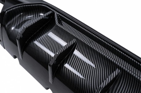 Difuzor zraka M5 dizajn (piano crna/carbon) / BMW serije 5 G30 G31 limuzina karavan (2017-2024), RDBMG30M5D