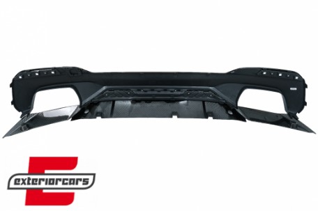 Difuzor zraka & nastavci auspuha 540 M-Performance dizajn (carbon look) / BMW serije 5 G30 G31 (2017-2024), RDBMG30MPCF