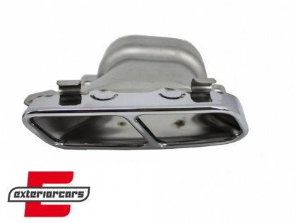 Difuzor zraka & nastavci auspuha A45 AMG dizajn (Carbon look) / Mercedes A-klasa W176 (2013-2018), CORDMBW176FCFA45C