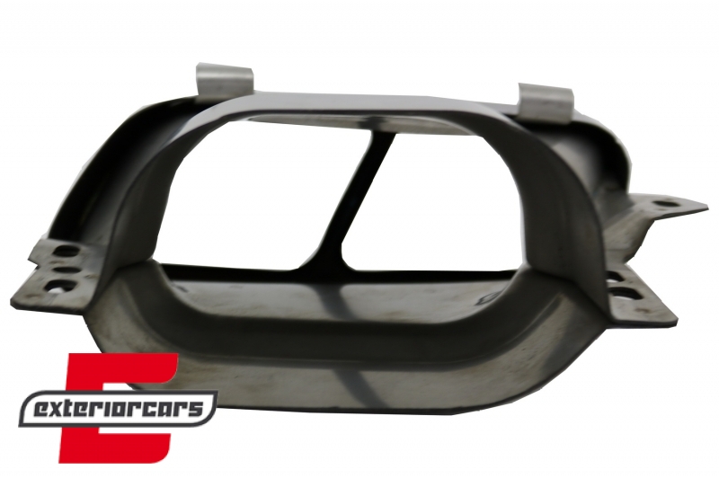 Difuzor zraka & nastavci auspuha A45 AMG dizajn (Carbon look) / Mercedes W176 A-klasa (2013-2018), CORDMBW176FCFA45B