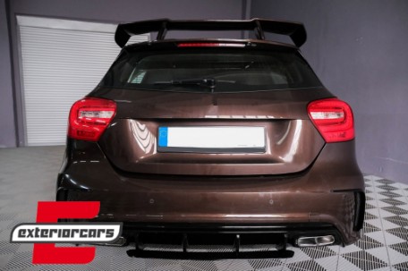 Difuzor zraka & nastavci auspuha A45 AMG dizajn / Mercedes A-klasa W176 (2012-2018), CORDMBW176FA45