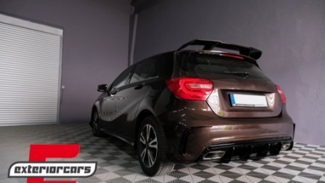 Difuzor zraka & nastavci auspuha A45 AMG dizajn / Mercedes A-klasa W176 (2012-2018), CORDMBW176FA45