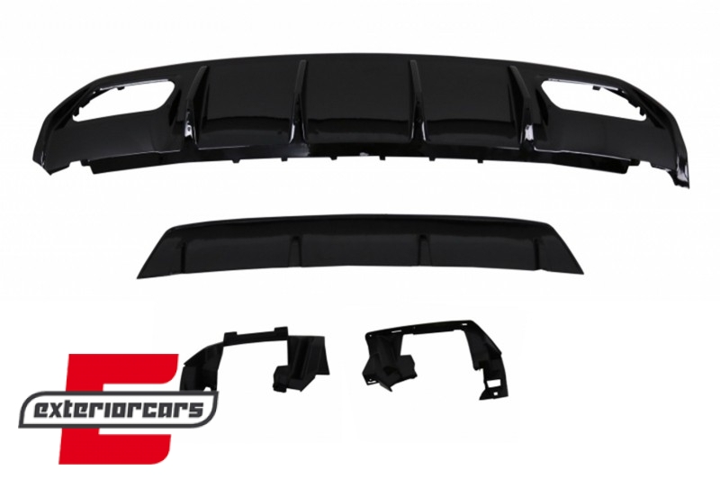 Difuzor zraka & nastavci auspuha A45 AMG dizajn / Mercedes A-klasa W176 (2012-2018), CORDMBW176FA45