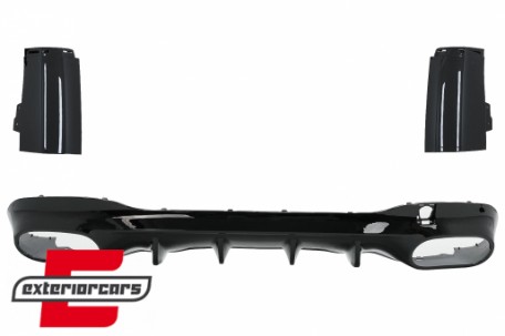Difuzor zraka & nastavci auspuha Aero paket CLA45S dizajn / Mercedes CLA X118 Shooting Brake C118 Coupe Sport Line (2019-2025), 40018