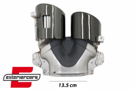 Difuzor zraka & nastavci auspuha AMG GLA45 S dizajn (Night paket) / Mercedes GLA SUV H247 Sport Line (2020-), RDMBH247GLAPB