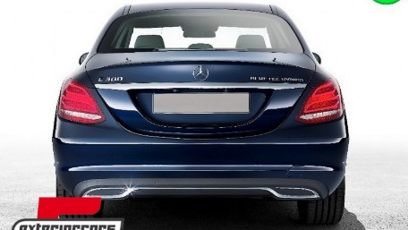 Difuzor zraka & nastavci auspuha C63 AMG dizajn / Mercedes C-klasa W205 S205 (2014-2018), CORDMBW205C