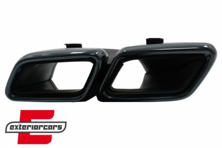 Difuzor zraka & nastavci auspuha C63 AMG dizajn / Mercedes C-klasa W205 S205 (2014-2020), CORDMBW205AMGTYBWOL