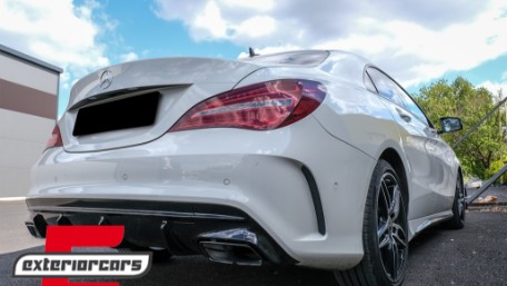 Difuzor zraka & nastavci auspuha CLA45 AMG dizajn (Carbon look) / Mercedes CLA W117 (2013-2018), CORDMBW117FCFTYC