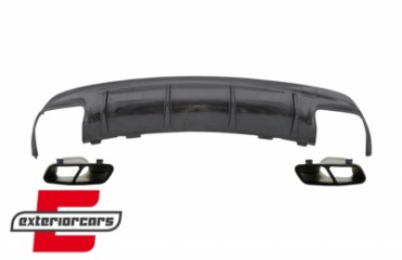 Difuzor zraka & nastavci auspuha CLA45 AMG dizajn (Carbon look) / Mercedes W117 X117 CLA (2013-2018), CORDMBW117FCFTYB
