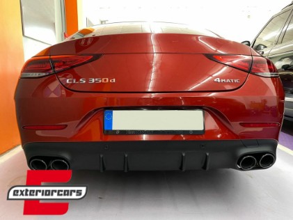 Difuzor zraka & nastavci auspuha CLS53 AMG dizajn Night paket / Mercedes CLS-klasa C257 (2018-2023), 43902