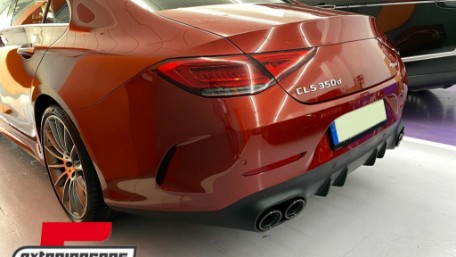 Difuzor zraka & nastavci auspuha CLS53 AMG dizajn Night paket / Mercedes CLS-klasa C257 (2018-2023), 43902