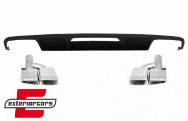 Difuzor zraka & nastavci auspuha CLS63 AMG dizajn / Mercedes CLS limuzina W218 (2011-2017), CORDMBW218AMGTY