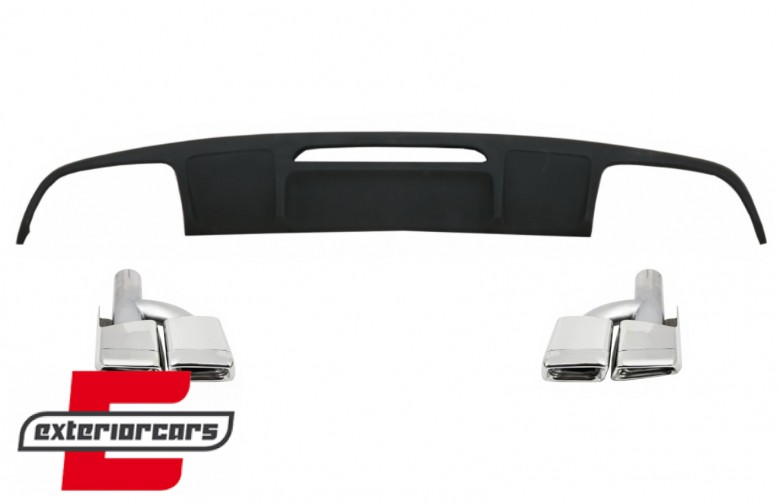 Difuzor zraka & nastavci auspuha CLS63 AMG dizajn / Mercedes CLS limuzina W218 (2012-2017), CORDMBW218NAMGTY