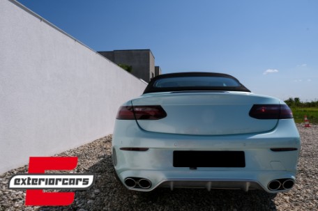 Difuzor zraka & nastavci auspuha E53 AMG dizajn / Mercedes E-klasa C238 Coupe A238 Cabrio AMG Sport Line (2016-2023), RDMBC238E53