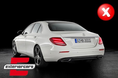 Difuzor zraka & nastavci auspuha E53 AMG dizajn / Mercedes E-klasa W213 Sport Line (2016-2019), RDMBW213E53