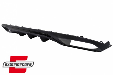 Difuzor zraka & nastavci auspuha E63 AMG dizajn (chrome) / Mercedes E-klasa W213 S213 Standard (2016-2019), CORDMBW213ANCPB