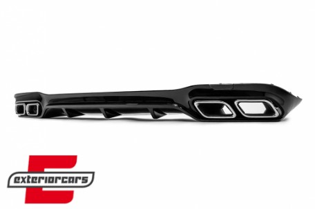Difuzor zraka & nastavci auspuha E63 AMG dizajn / Mercedes E-klasa W213 S213 Sport Line (2016-2019), RDMBW213TL