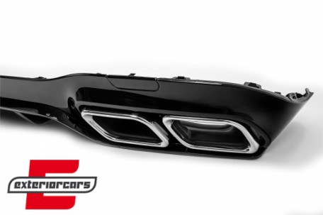Difuzor zraka & nastavci auspuha E63 AMG dizajn / Mercedes E-klasa W213 S213 Sport Line (2016-2019), RDMBW213TL