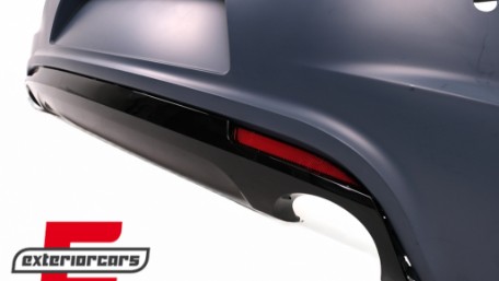 Difuzor zraka & nastavci auspuha E63s AMG dizajn Night paket / Mercedes E-klasa W213 Sport Line (2016-2019), CORDMBW213BTYBS