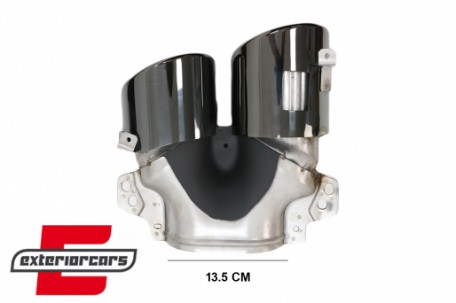 Difuzor zraka & nastavci auspuha GLB45 S AMG dizajn Night paket / Mercedes GLB X247 SUV (2019-04.2023), RDMBX247GLB45B