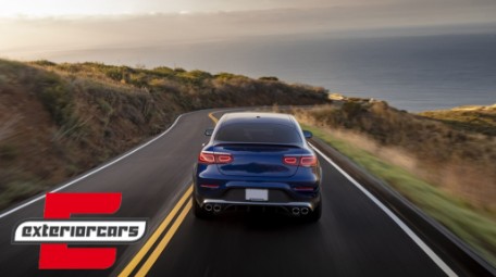 Difuzor zraka & nastavci auspuha GLC43 AMG dizajn / Mercedes GLC Coupe Facelift C253 (2020-), RDMBGLCC253F43C