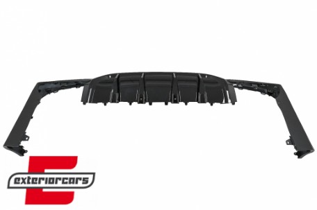 Difuzor zraka & nastavci auspuha GLC43 AMG dizajn / Mercedes GLC SUV X253 Facelift (2020-2022), RDMBGLC253F43S