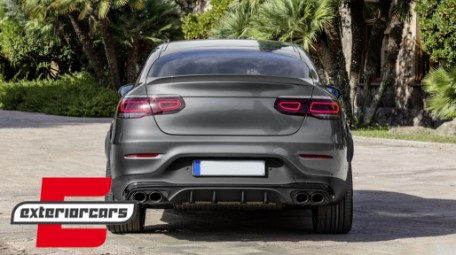 Difuzor zraka & nastavci auspuha GLC43 AMG dizajn Night paket / Mercedes GLC Coupe Facelift C253 (2020-), RDMBGLCC253F43B