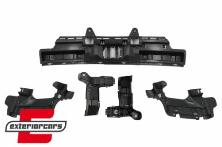 Difuzor zraka & nastavci auspuha GLC63 AMG dizajn Night paket / Mercedes GLC SUV X253 Facelift (2020-2022), 43414