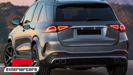 Difuzor zraka & nastavci auspuha GLE53 AMG dizajn / Mercedes GLE W167 SUV V167 Sport Line (2019-), RDMBGLEW167