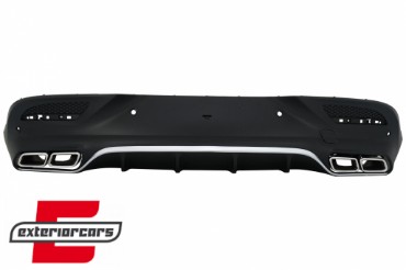 Difuzor zraka & nastavci auspuha GLE63 AMG dizajn (chrome) / Mercedes GLE Coupe C292 Sport Line (2015-2019), RDMBGLEC292