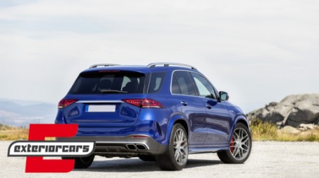 Difuzor zraka & nastavci auspuha GLE63 AMG dizajn / Mercedes GLE W167 SUV V167 Sport Line (2019-), RDMBGLE63W167