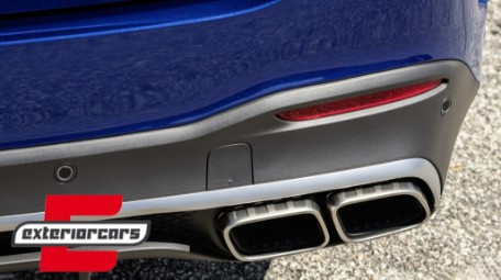 Difuzor zraka & nastavci auspuha GLE63 AMG dizajn / Mercedes GLE W167 SUV V167 Sport Line (2019-), RDMBGLE63W167