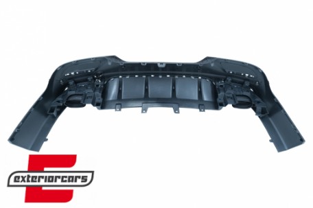 Difuzor zraka & nastavci auspuha GLE63 AMG dizajn Night paket / Mercedes GLE Coupe C292 Sport Line (2015-2019), RDMBGLEC292B