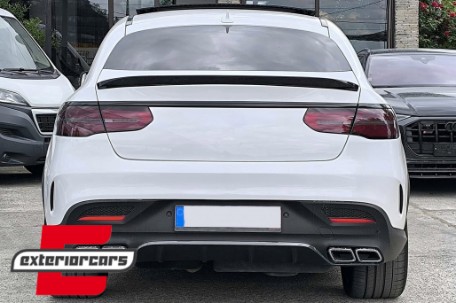 Difuzor zraka & nastavci auspuha GLE63 AMG dizajn Night paket / Mercedes GLE Coupe C292 Sport Line (2015-2019), RDMBGLEC292B