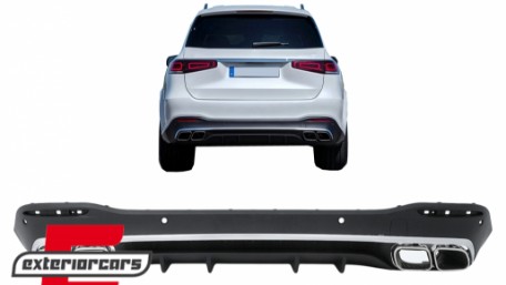 Difuzor zraka & nastavci auspuha GLS63 AMG dizajn / Mercedes GLS klasa X167 (2020-), RDMBX167
