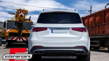 Difuzor zraka & nastavci auspuha GLS63 AMG dizajn / Mercedes GLS klasa X167 (2020-), RDMBX167