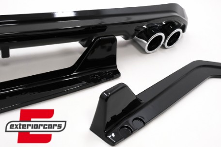 Difuzor zraka & nastavci auspuha GR Sport dizajn (piano crna) / Toyota Corolla XII limuzina (2019-), RDTOCO