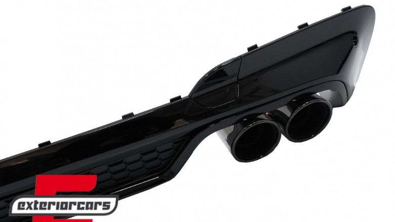 Difuzor zraka & nastavci auspuha M Competition look (piano crna) / BMW X3 G01 (2018-07.2021), 40231