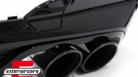 Difuzor zraka & nastavci auspuha M Competition look (piano crna) / BMW X3 G01 (2018-07.2021), 40231