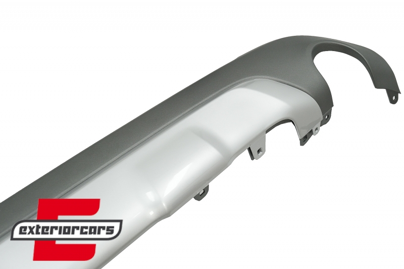 Difuzor zraka & nastavci auspuha M Sport dizajn / BMW X1 SUV F48 (06.2015-2019), RDBMX1F48MP