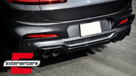 Difuzor zraka & nastavci auspuha M Sport dizajn / BMW X4 G02 M Sport (2018-07.2021), 41584