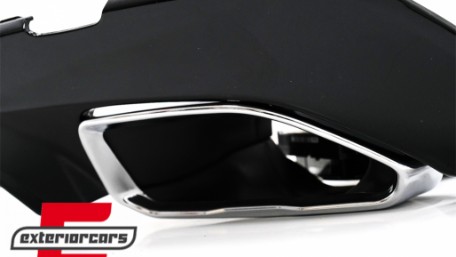 Difuzor zraka & nastavci auspuha M340i M look (chrome) / BMW serije 3 G20 G28 limuzina G21 karavan (2018-06.2022), RDMBG20MP