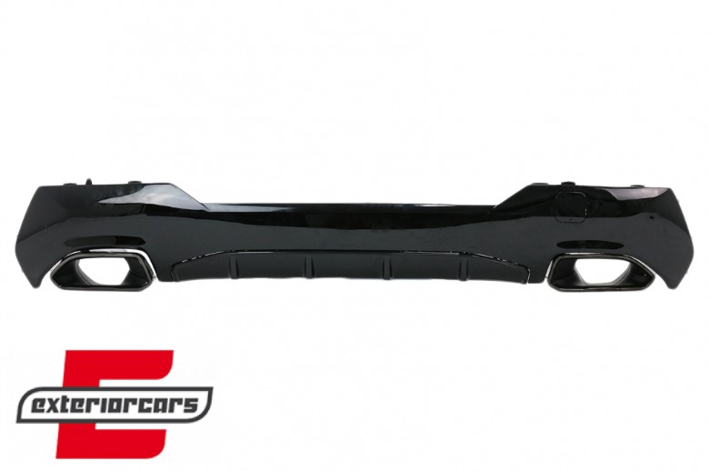 Difuzor zraka & nastavci auspuha M440i dizajn (crna) / BMW serije 4 G22 G23 M Sport (2020-), 41578