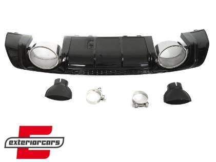 Difuzor zraka & nastavci auspuha RS dizajn / Audi TT 8S Coupe Cabrio (2014-2018), ZTAU29