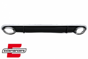 Difuzor zraka & nastavci auspuha RS4 dizajn / Audi A4 B8 limuzina karavan (2007-2011), RDAURS4