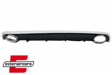 Difuzor zraka & nastavci auspuha RS6 dizajn / Audi A6 C7 4G limuzina karavan (2011-2014), RDAUA64GRS6