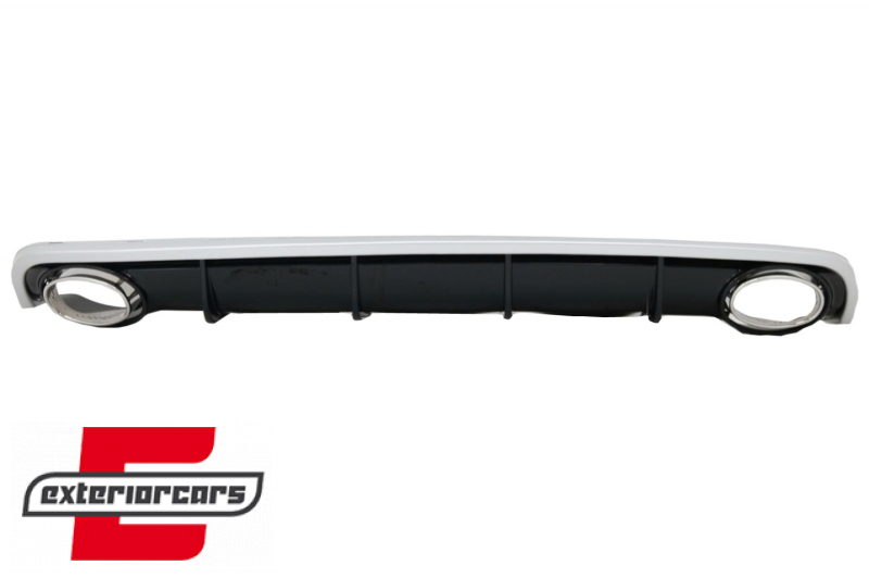 Difuzor zraka & nastavci auspuha RS6 dizajn / Audi A6 C7 4G limuzina karavan (2011-2014), RDAUA64GRS6