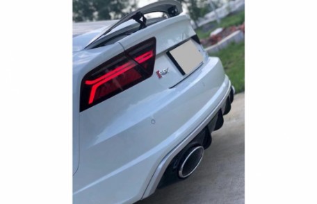 Difuzor zraka & nastavci auspuha RS7 dizajn / Audi A7 4G Facelift (2015-2018), RDAUA74GFSL