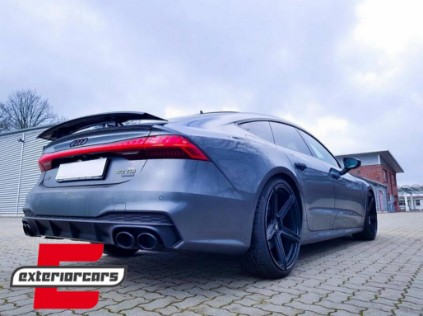 Difuzor zraka & nastavci auspuha RS7 dizajn / Audi A7 4K8 S-line (2018-2023), RDAUA74K8S7