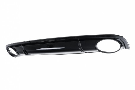Difuzor zraka & nastavci auspuha RS7 dizajn (crna) / Audi A7 4G (2010-2014), RDAUA74GPB